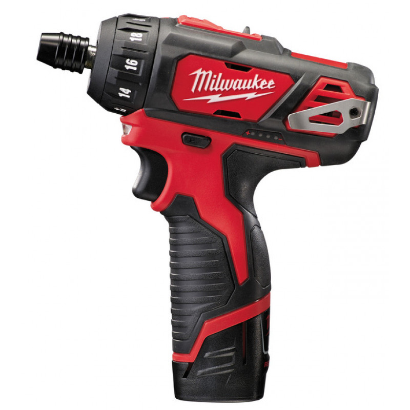 Аккумуляторная дрель-шуруповерт Milwaukee M12 BD-202C (2х2,0 Ач) – №1