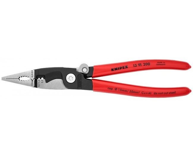 Клещи электромонтажные Knipex 200 мм (KN-1391200) – фото №1 Клещи электромонтажные Knipex 200 мм (KN-1391200) – №1