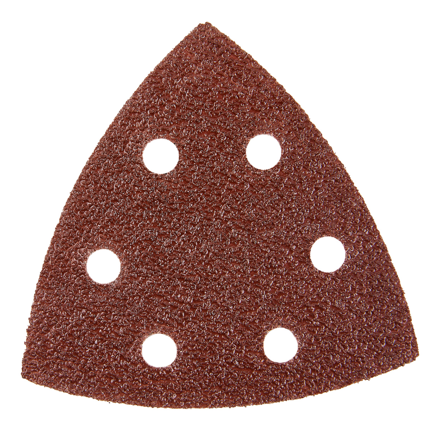 Лист шлифовальный Elitech 93х93 мм Р40, треугольный (5 шт) – №1