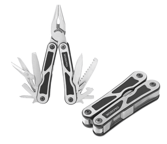 Мультитул WORKPRO 15 в 1 150 мм (WP382009) – №1