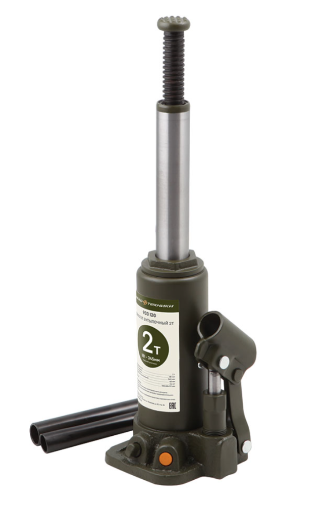 Домкрат гидравлический бутылочный Дело Техники 2т, 181-345 мм – №2