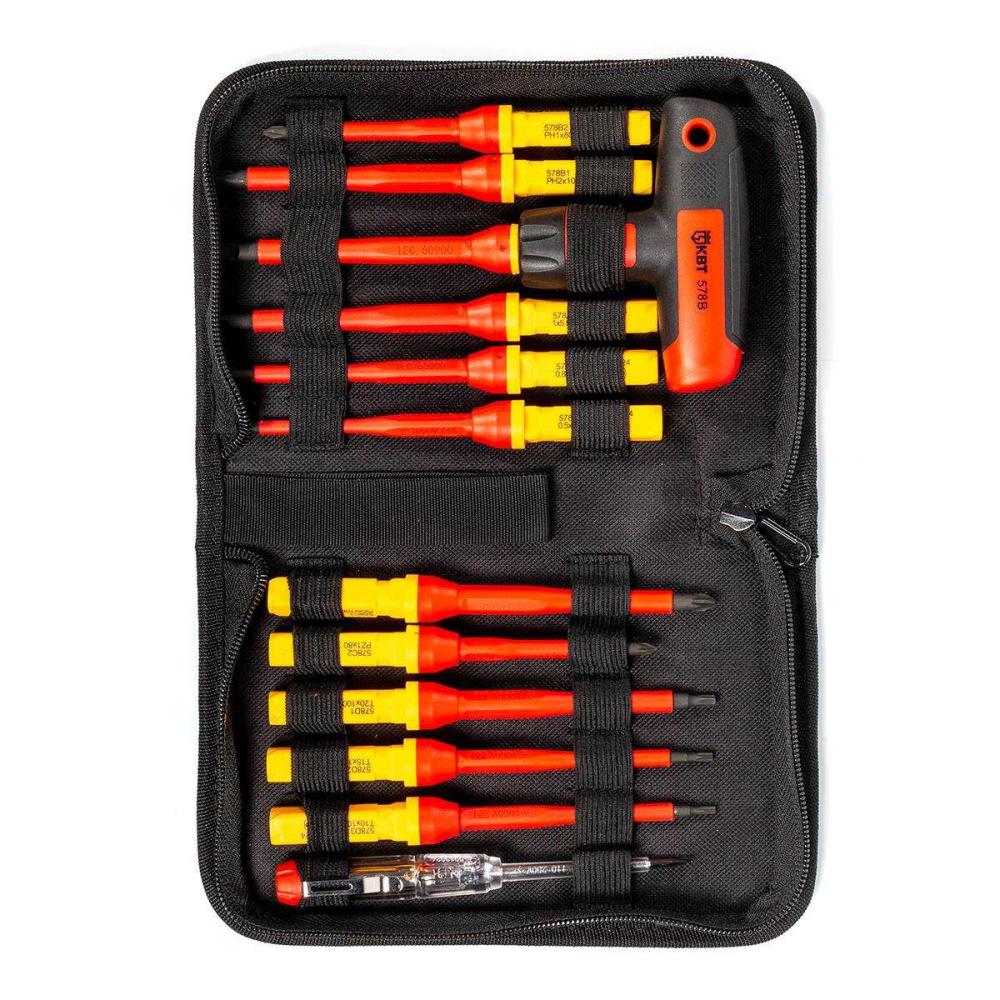 Набор диэлектрических отверток КВТ Профи НИО-4412-Т – №1