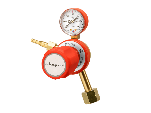 Редуктор пропановый Сварог БПО 5-4 с поверочным манометром – №1