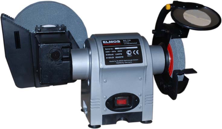 Станок заточной Elmos BG 750 + диск – фото №1 Станок заточной Elmos BG 750 + диск – №1