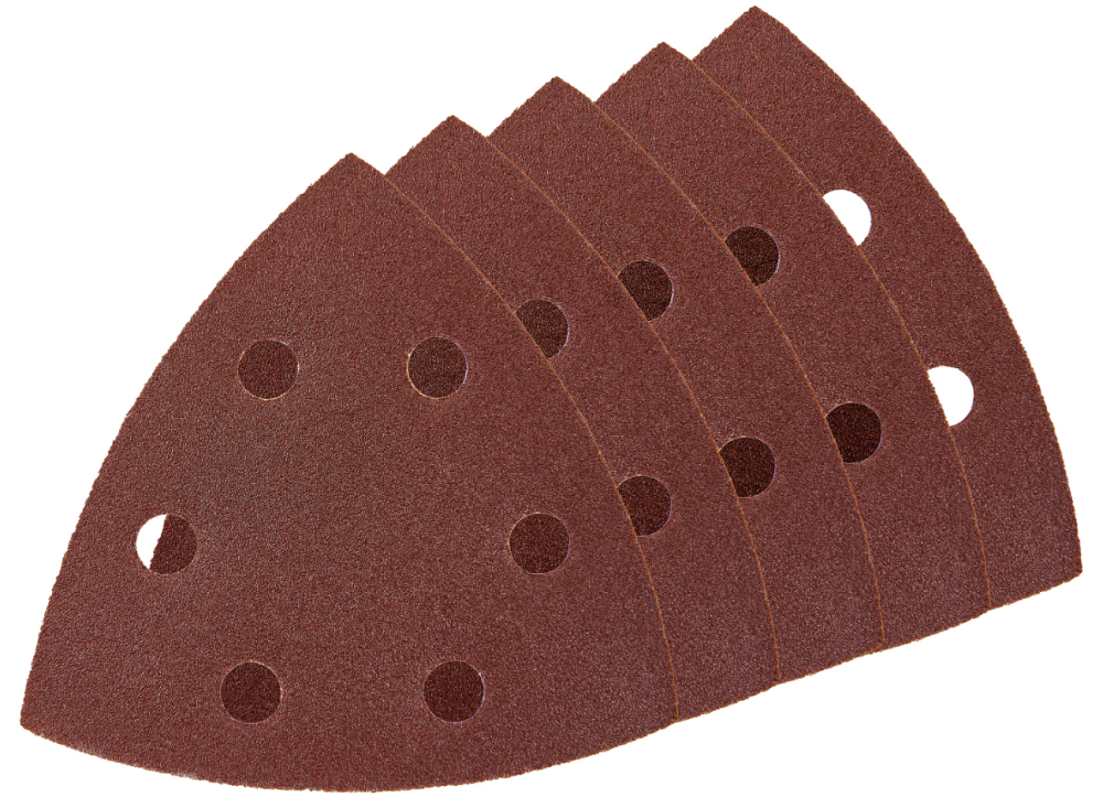 Лист шлифовальный Elitech 93х93 мм Р120, треугольный (5 шт) – №2
