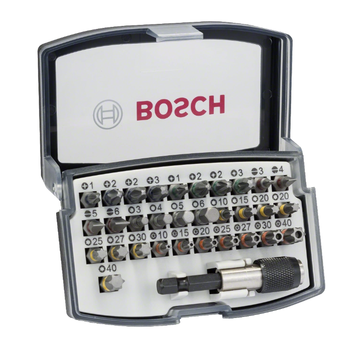 Набор бит Bosch Extra Hard (32 шт) – фото №1 Набор бит Bosch Extra Hard (32 шт) – №1