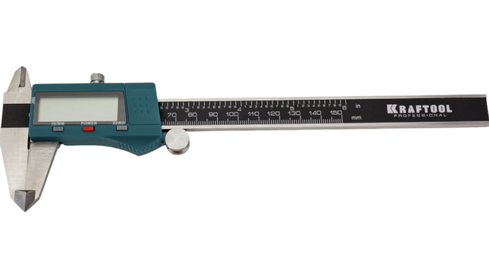 Штангенциркуль электронный Kraftool 150 мм, металлический (34460-150) – №1