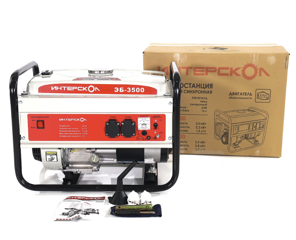 Генератор бензиновый Интерскол ЭБ-3500 – №4