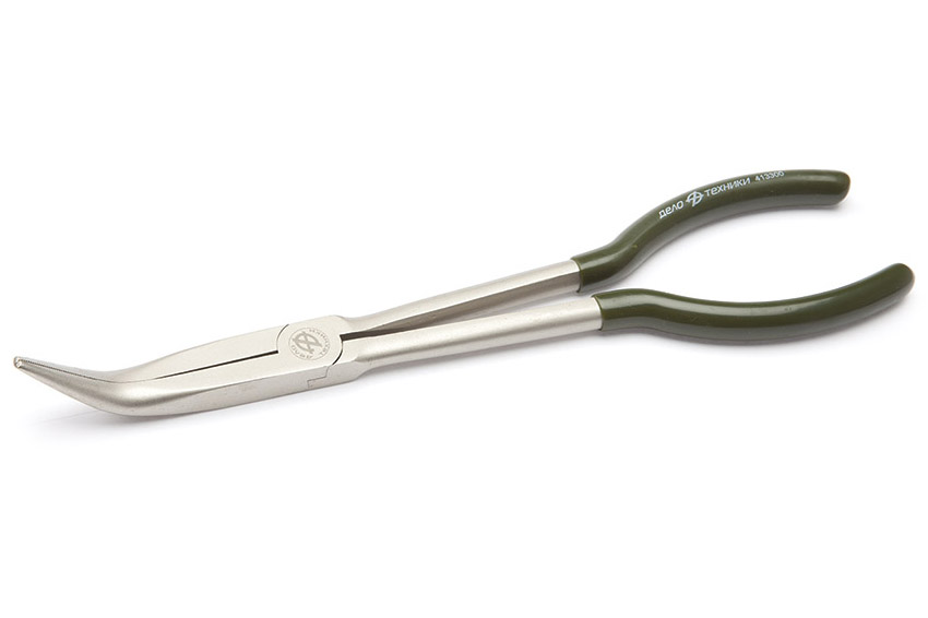 Плоскогубцы Дело Техники 300 мм, удлинённые загнутые – №1