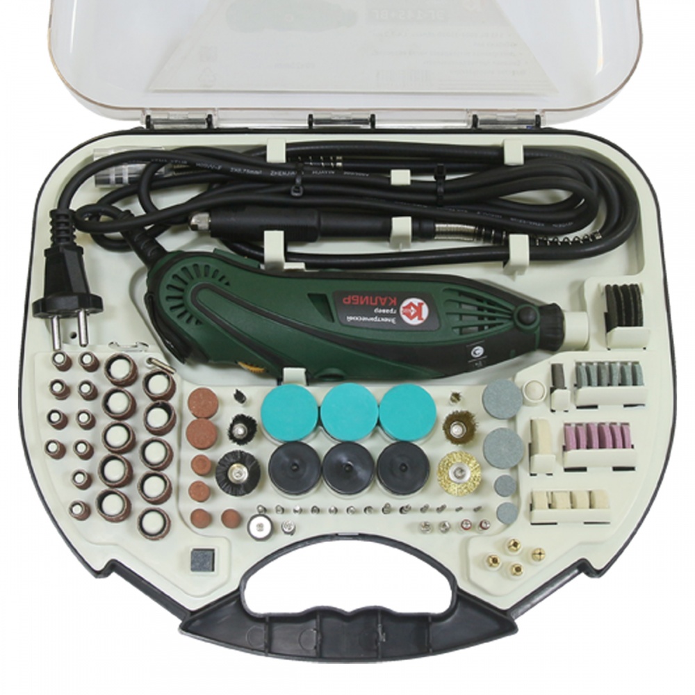 Гравер Калибр ЭГ-145 + ВГ (с гибким валом) – №4