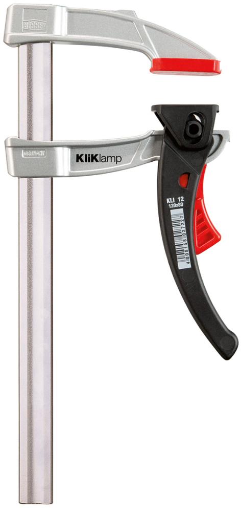 Струбцина F-образная Bessey KLI16 KliKlamp Hightech 160х80 мм – фото №1 Струбцина F-образная Bessey KLI16 KliKlamp Hightech 160х80 мм – №1