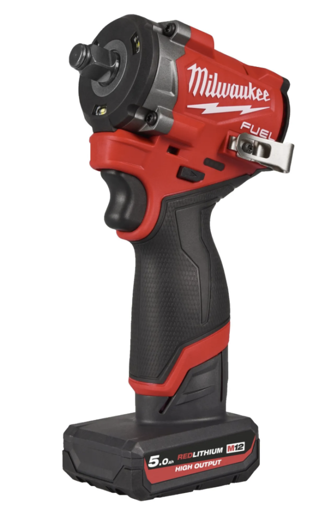 Аккумуляторный гайковерт Milwaukee M12 FCIWF12G3-502X (2х5,0 Ач) – №1