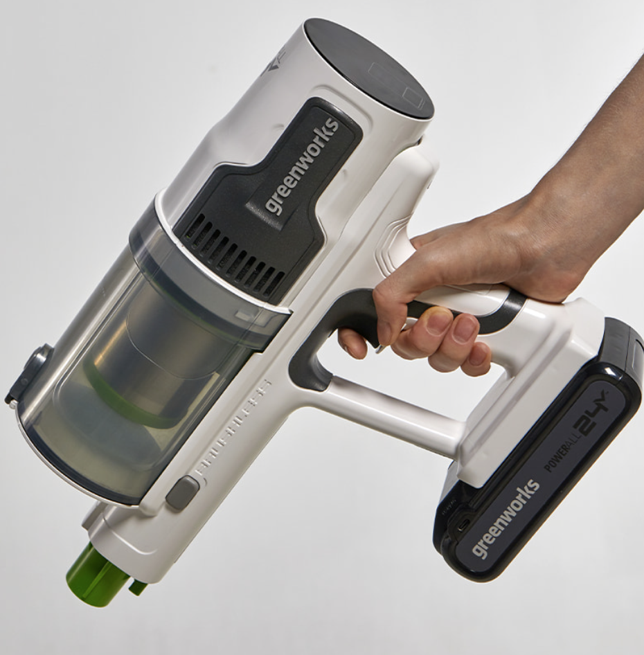 Аккумуляторный вертикальный пылесос Greenworks G24SVK4D (1х4,0 Ач) – №5