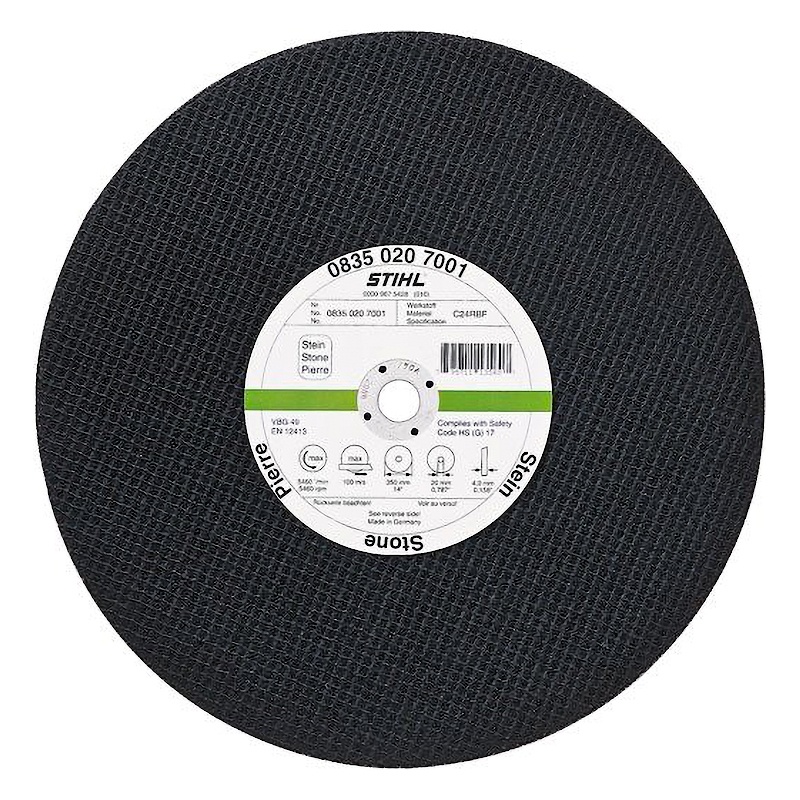 Диск по камню Stihl 350х20 мм – №1