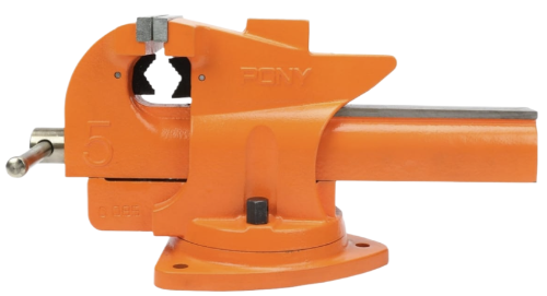 Тиски слесарные Pony Jorgensen 127 мм поворотные (30105) – №1