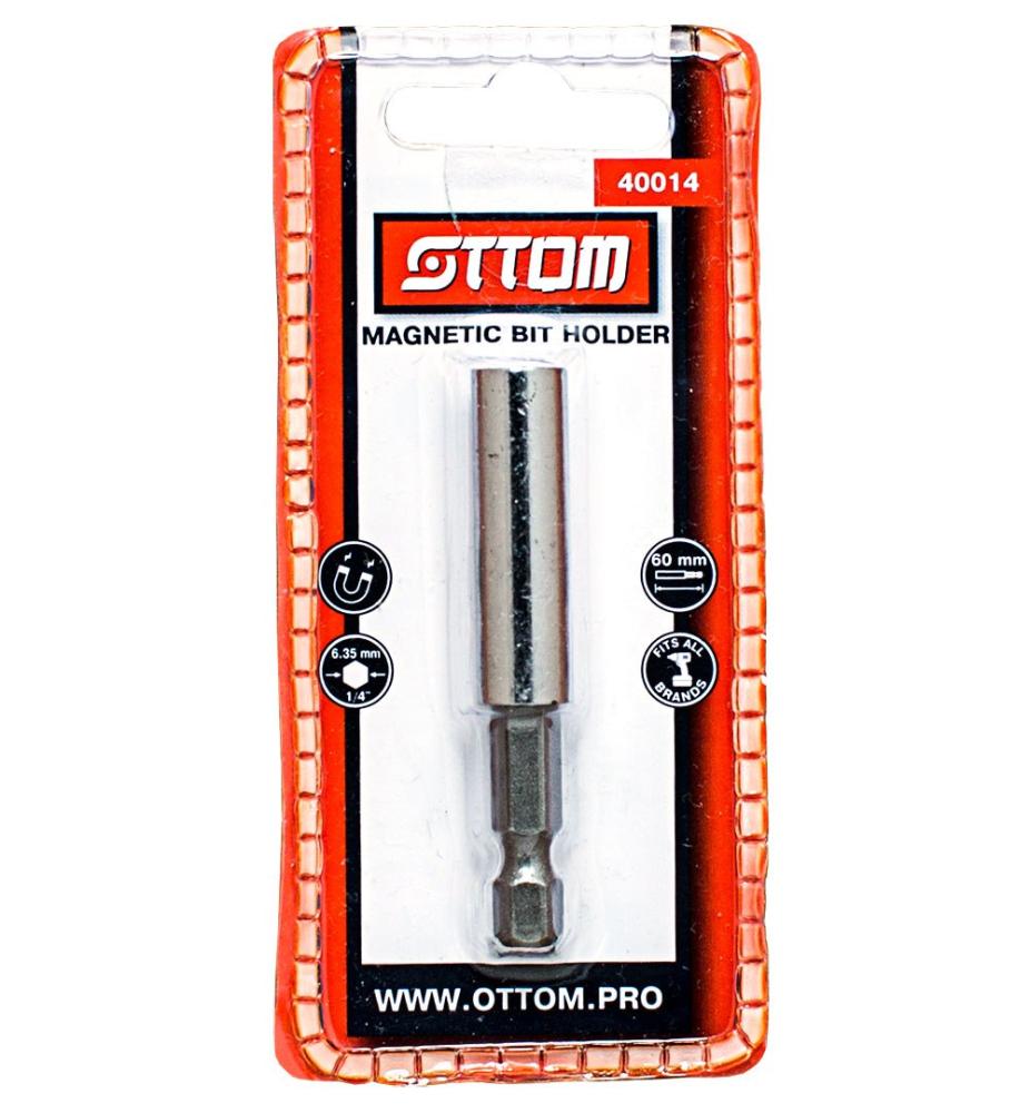 Битодержатель Ottom 1/4" 60 мм магнитный – №1