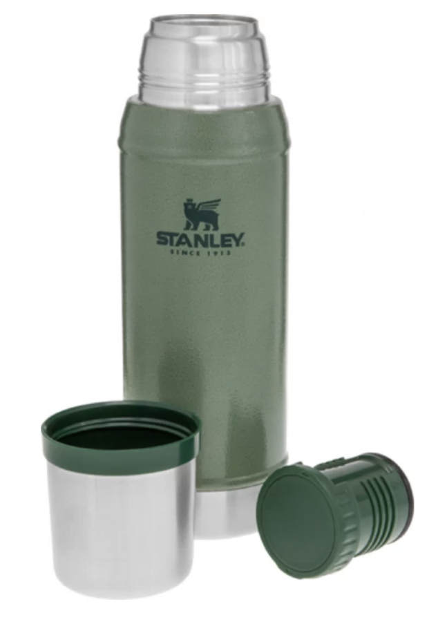 Термос Stanley Classic 0,75 л тёмно-зелёный – фото №2 Термос Stanley Classic 0,75 л тёмно-зелёный – №2
