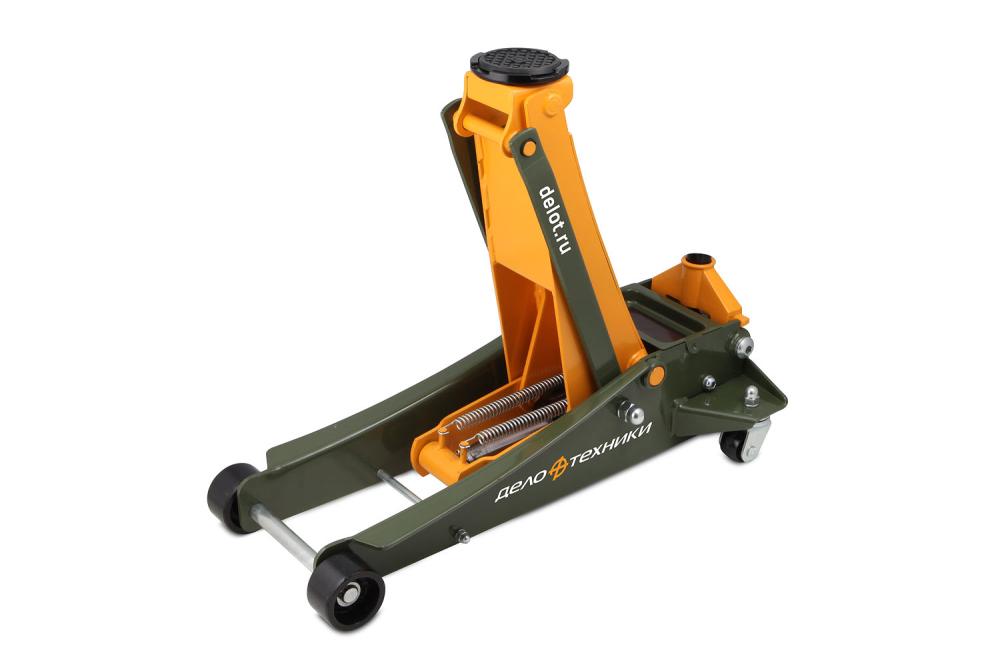 Домкрат подкатной Дело Техники 3,5т, 100-533 мм двухплунжерный – №2