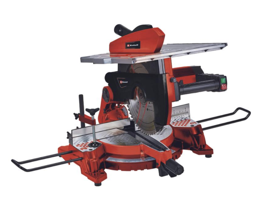 Пила торцовочная Einhell TC-MS 3017 T с площадкой – №1