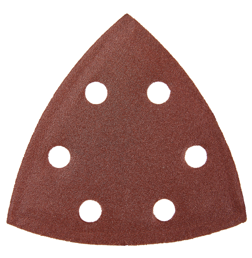 Лист шлифовальный Elitech 93х93 мм Р180, треугольный (5 шт) – №1