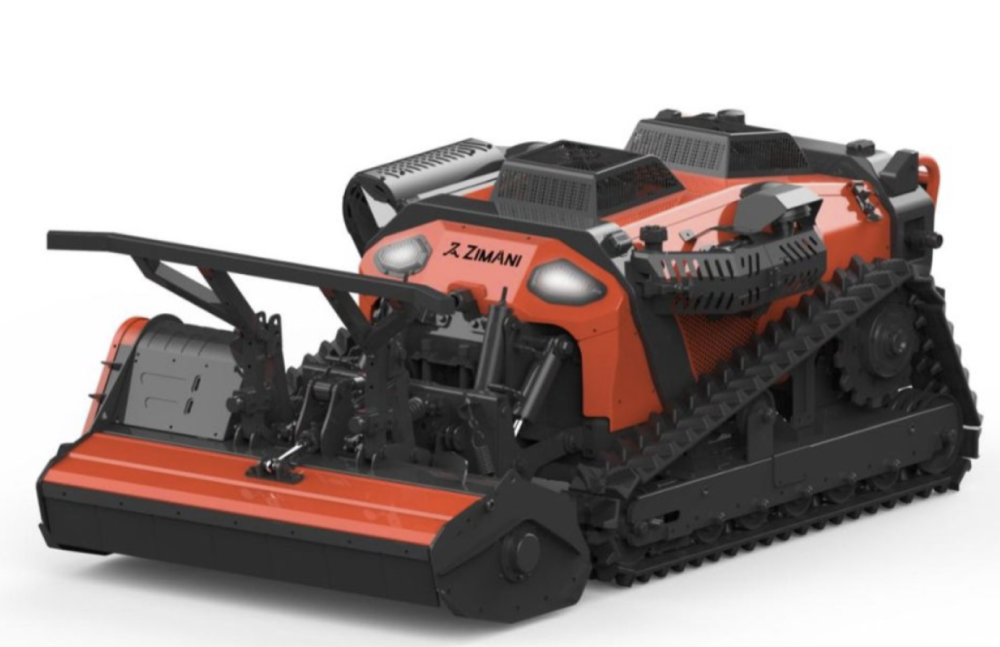 Газонокосилка бензиновая ZimAni RCM 120BH-PRO "Эверест" на радиоуправлении – фото №1 Газонокосилка бензиновая ZimAni RCM 120BH-PRO "Эверест" на радиоуправлении – №1