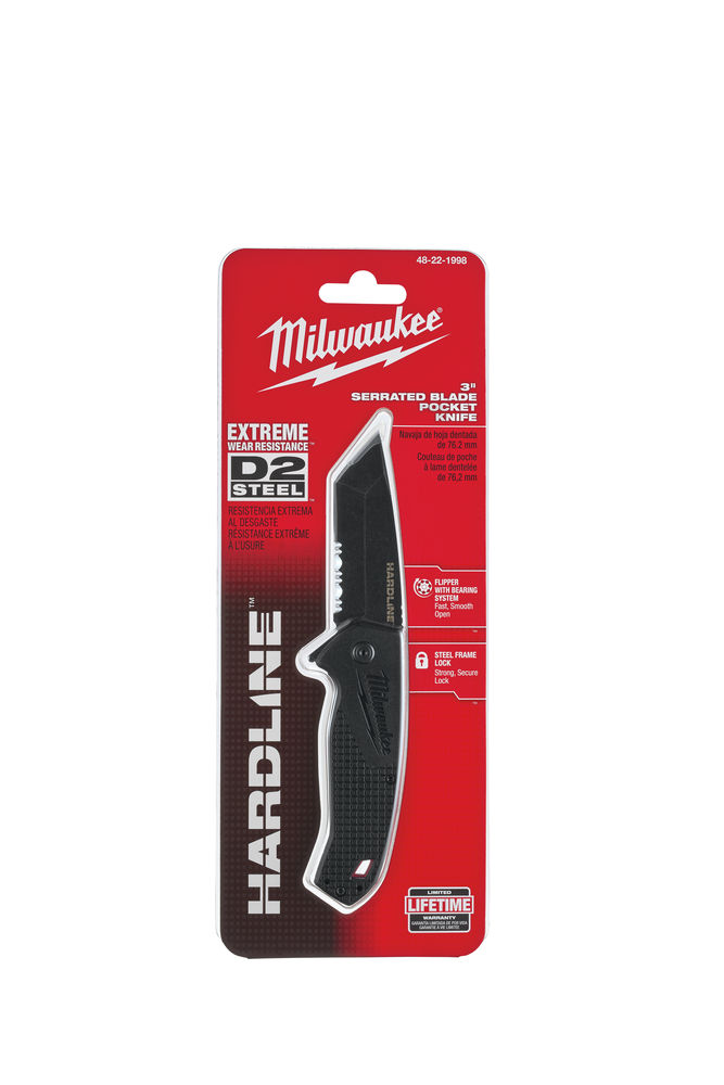 Нож Milwaukee Hardline Serrated – №6