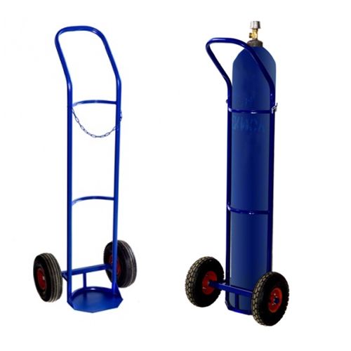 Тележка для газовых баллонов TOR ГБ-1 с литыми колесами – №1