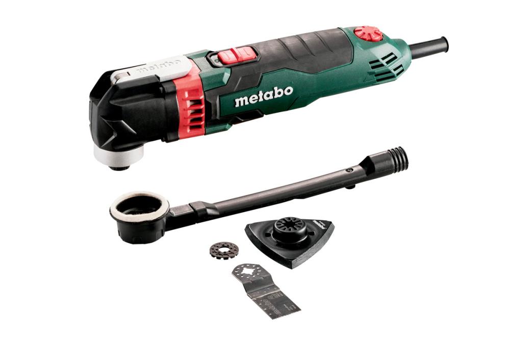 Многофункциональный инструмент (реноватор) Metabo MT 400 Quick + 2 насадки – фото №1 Многофункциональный инструмент (реноватор) Metabo MT 400 Quick + 2 насадки – №1