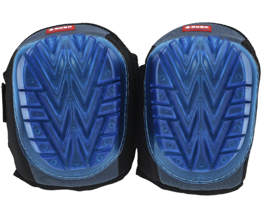 Наколенники защитные Зубр Эксперт с гелевым наполнителем пластиковой накладкой (11522) – №1