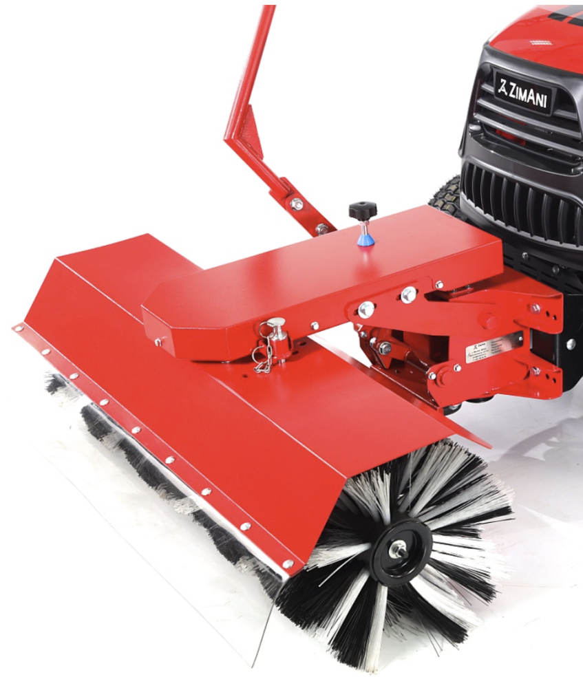 Щетка фронтальная для садовых тракторов ZimAni GB100.2 100 см – №1
