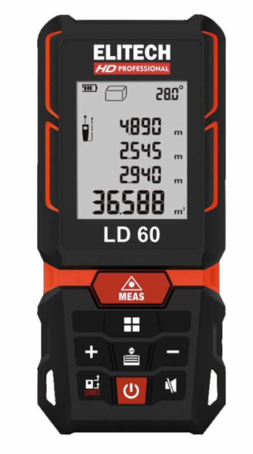 Лазерный дальномер Elitech HD LD 60 – фото №1 Лазерный дальномер Elitech HD LD 60 – №1