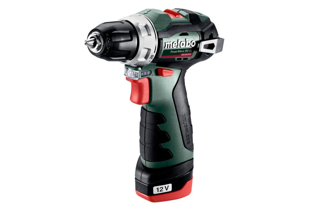 Аккумуляторная дрель-шуруповерт Metabo PowerMaxx BS BL (2x2,0 Ач) – №1