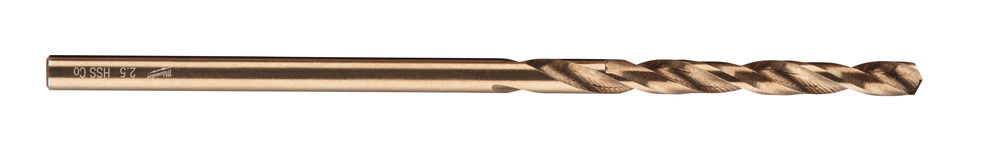 Сверло по металлу Milwaukee Cobalt HSS-Co 2,5x57 мм – №1