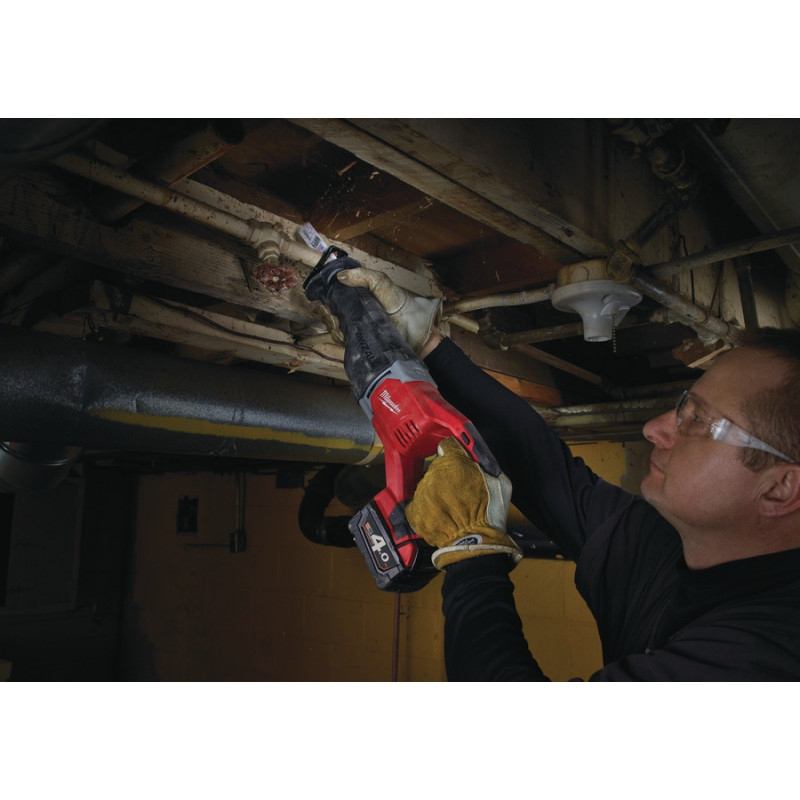 Аккумуляторная сабельная пила Milwaukee M18 BSX-402С (Li-Ion 4Ач) – №3