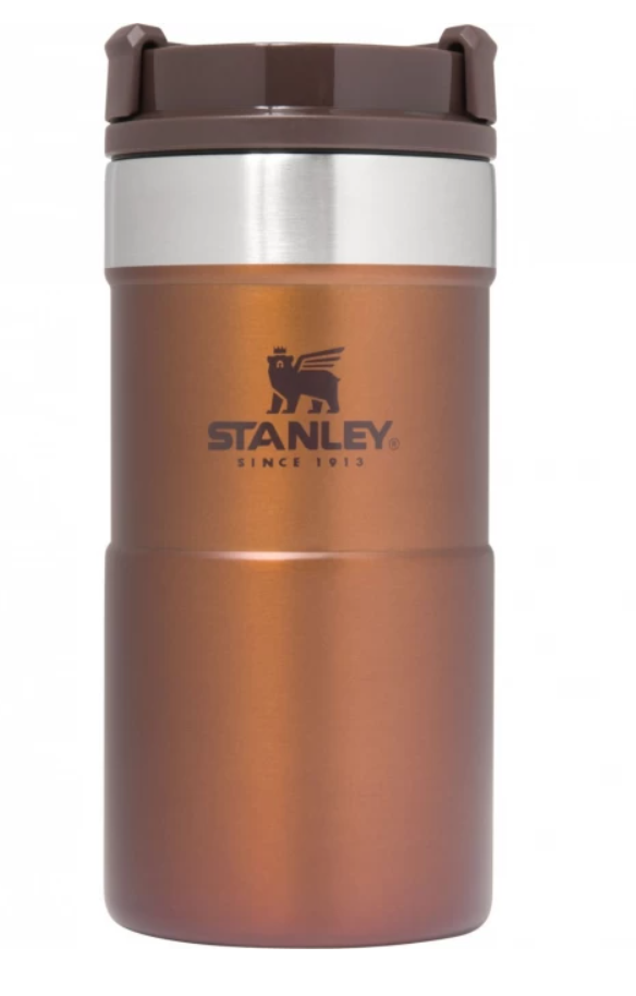 Термокружка Stanley Classic Neverleak 0,25 л темно-янтарная – фото №1 Термокружка Stanley Classic Neverleak 0,25 л темно-янтарная – №1