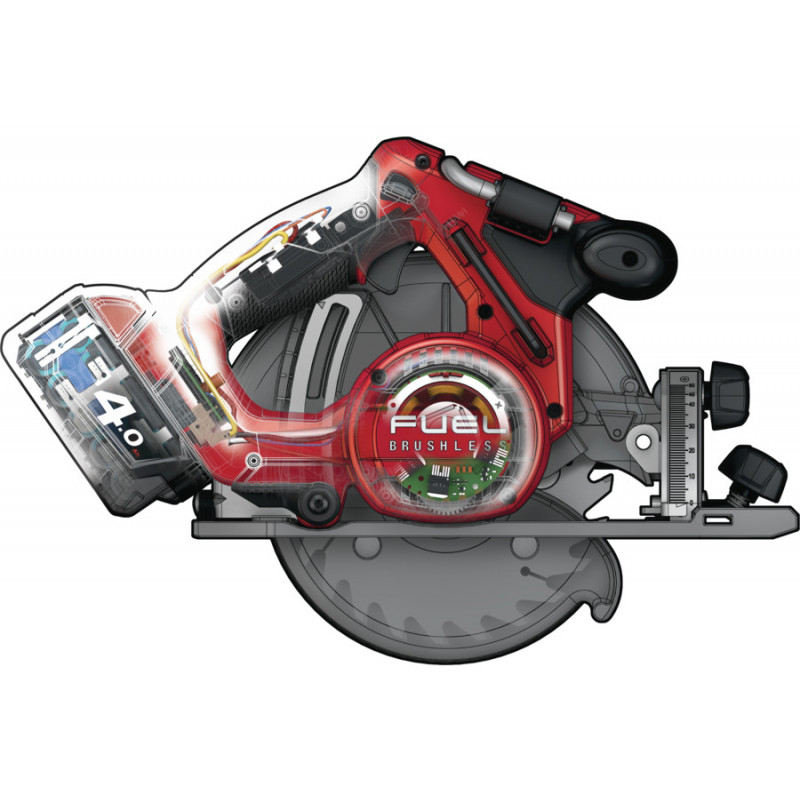 Аккумуляторная циркулярная пила Milwaukee M12 CCS44-0 FUEL (без акк. и з/у) – №1
