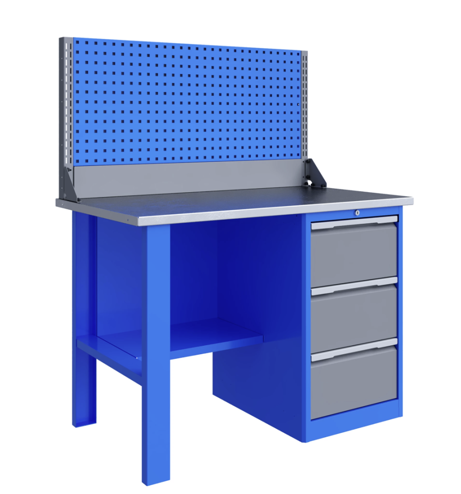 Верстак слесарный Верстакофф TNC 121.13.1-1 однотумбовый – №1