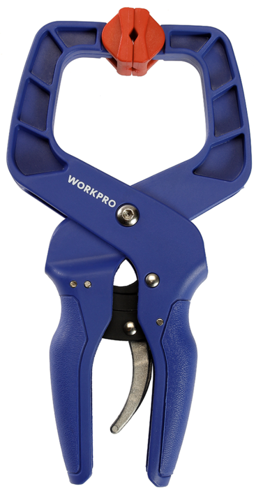 Зажим пружинный WORKPRO 38 мм с храповым механизмом (WP232013) – №1