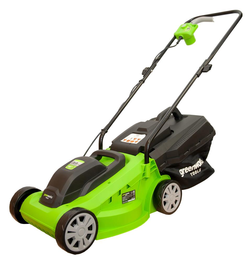 Газонокосилка электрическая Greenworks GLM1232 1200W 2502207 – №1