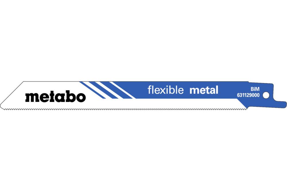 Полотно сабельное Metabo Flexibale Metal 150х0,9 мм (2 шт) – №1