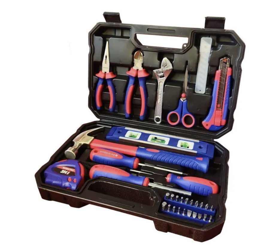 Набор инструментов для домашнего ремонта WORKPRO (32 шт) (WP209023) – №1