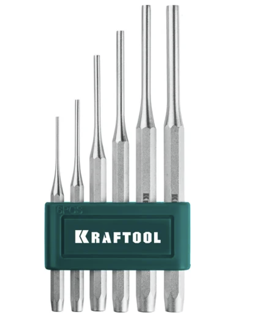Набор выколоток Kraftool Grand-6 (6 шт) (21075-Н6) – фото №1 Набор выколоток Kraftool Grand-6 (6 шт) (21075-Н6) – №1