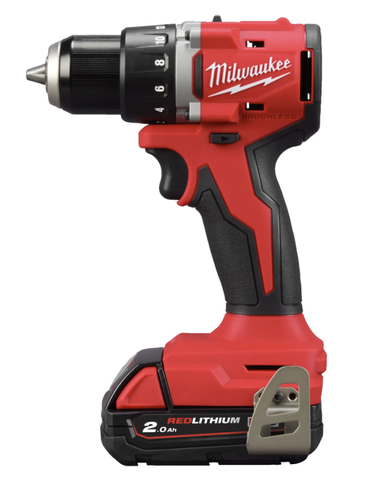 Аккумуляторная дрель-шуруповерт Milwaukee M18 BLDDRC-202C (2х2,0 Ач) – №1
