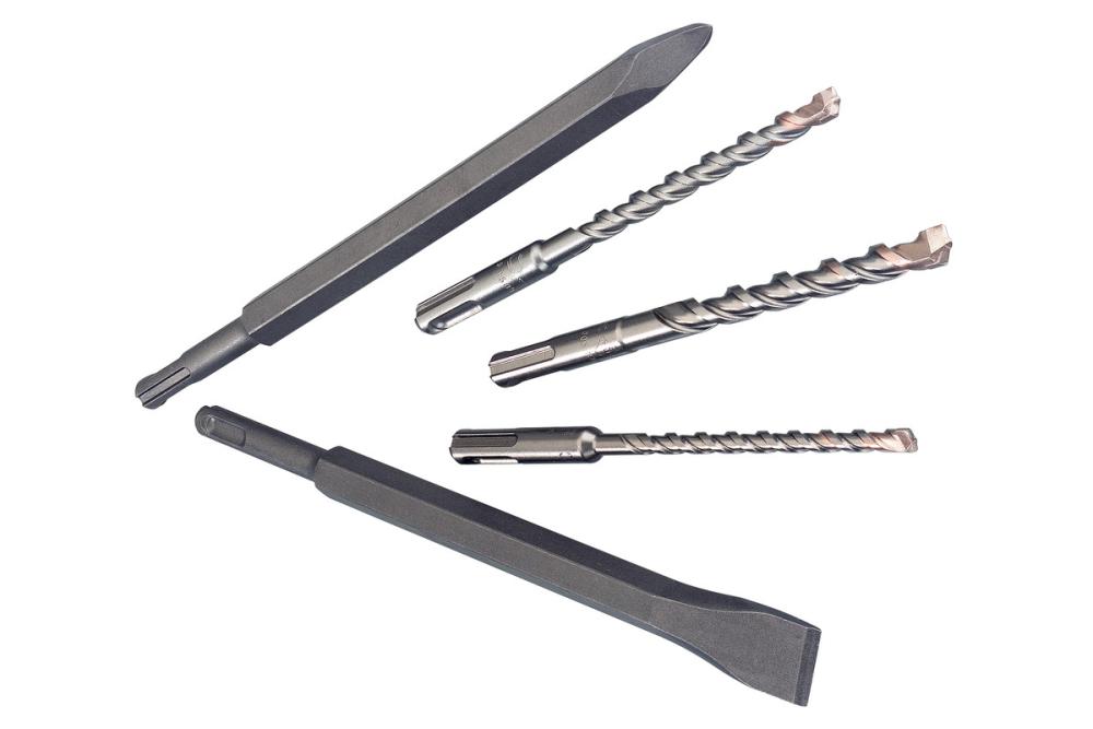 Набор буров и зубил SDS+ Metabo (5 шт) – №1