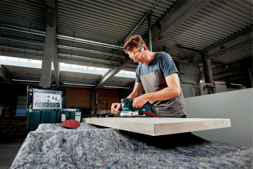 Эксцентриковая шлифовальная машина Metabo SXE 450 Turbo Tec – фото №2 Эксцентриковая шлифовальная машина Metabo SXE 450 Turbo Tec – №2