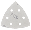 Лист шлифовальный Elitech 93х93 мм Р120, треугольный (5 шт) – №2