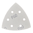 Лист шлифовальный Elitech 93х93 мм Р60, треугольный (5 шт) – №2