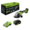 Аккумуляторная УШМ Greenworks GD24AG 125 мм (1x5,0 Ач) – №6