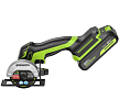 Аккумуляторная УШМ Greenworks GD24UCS 76 мм (1х2,0 Ач) – №4