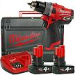 Аккумуляторная дрель-шуруповерт Milwaukee M12 FDD-402X FUEL (2х4,0 Aч) – фото №2 Аккумуляторная дрель-шуруповерт Milwaukee M12 FDD-402X FUEL (2х4,0 Aч) – №2